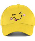 Cheeky Smile Cap in yellow
